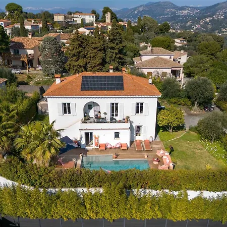 Holiday home 2 Private With Pool And Garden Sea View Nice